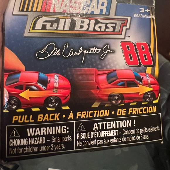 NASCAR Dale Earnhardt jr #88 NWT pull back racers SOLD SEPARATELY- 2 available - Picture 7 of 7